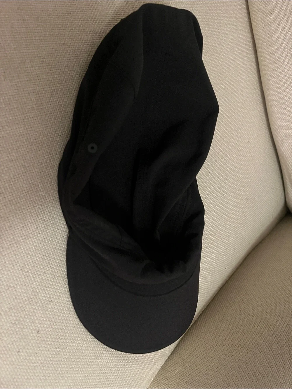 lululemon athletica Black Men's Athletic Cap with Reflective Logo